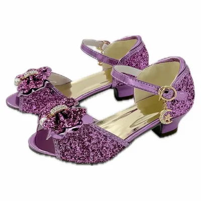 Children's dress-up - Violine Bow and Glitter Mules - LABAY