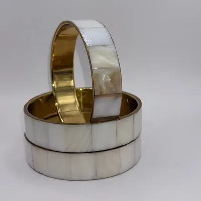 Bracelets - BRACELET NACRE BLANCHE IRISEE - JOLIE JULIE
