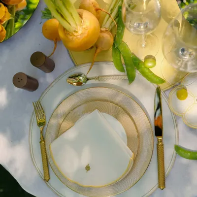Table linen - EAR OF WHEAT - napkin, placemat and coaster - ARTIPARIS
