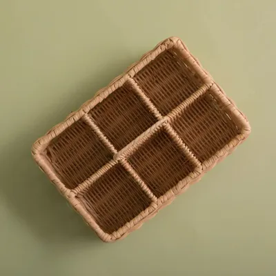 Couverts de service - PORTE-BOUTEILLE EN ROTIN - MAHE HOMEWARE