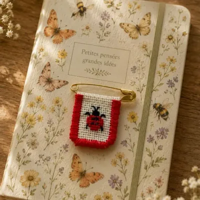 Brooches - S brooch - MES PETITES IMPARFAITES