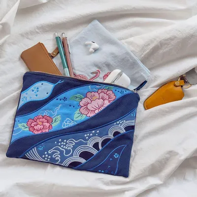 Pochettes - Bonne chance Pouch_Snake - BON`EE(LIVING ART BRAND)
