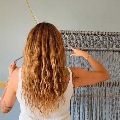 Tapestries - Suspended Macrame Wall Hanging Fondation Silver - NŒULUXE