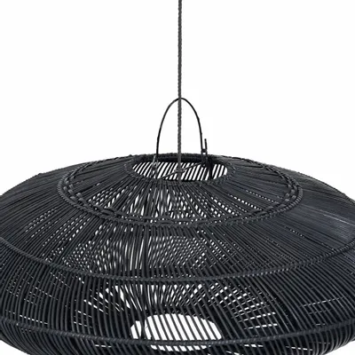 Suspensions - La Suspension Macaron - Noir - M - BAZAR BIZAR LIVING