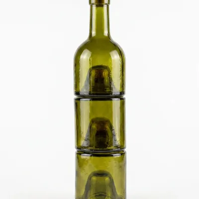 Carafes - La Bouteille à Huile 3-Piece - Vert Olive - BAZAR BIZAR LIVING