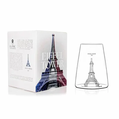 Glass - Eiffel Tower ICONIC MONUMENT - ICONIC MONUMENTS