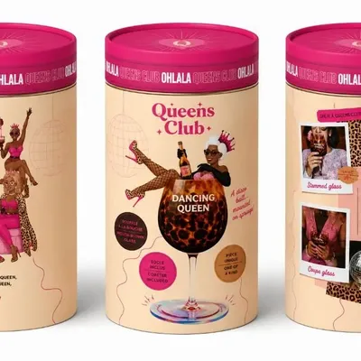 Cadeaux - Coffret Long Drink & Socle - Wonder - OHLALA MIRANDA