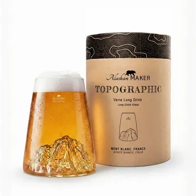 Cadeaux - Verre Topographic Long Drink - ALASKAN MAKER
