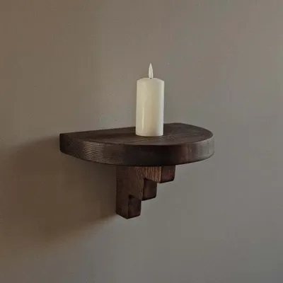 Objets design - Socle étagère pin brossé - BOSC DESIGN