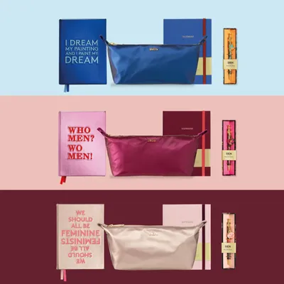 Bags and totes - Large metallic cosmetic pouch - BIEN MOVES
