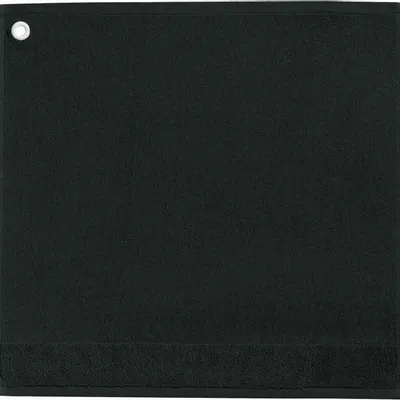 Tea towel - Kitchen Towel Terry W/Eyelet Curl Noir 50 X 50 - MAISON VIVARAISE - SDE VIVARAISE WINKLER