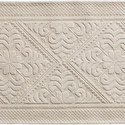 Autres linges de bain - Tapis Enzo Ciment 54 X 110 - MAISON VIVARAISE - SDE VIVARAISE WINKLER