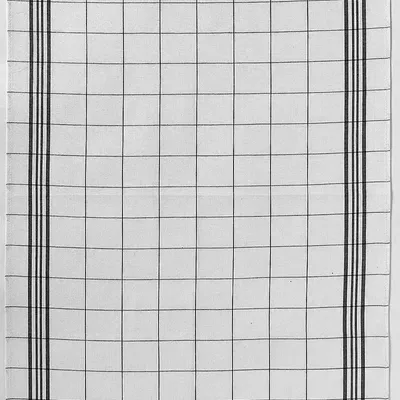 Dish towels - Carreaux Tea Towel Noir 50 X 70 - MAISON VIVARAISE - SDE VIVARAISE WINKLER