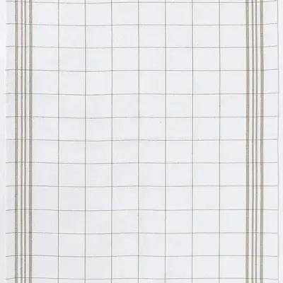 Torchons - Torchon Carreaux taupe 50 X 70 - MAISON VIVARAISE - SDE VIVARAISE WINKLER