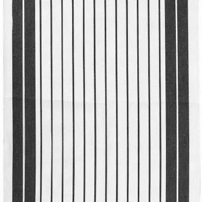 Dish towels - Petites Rayures Tea Towel Noir 50 X 70 - MAISON VIVARAISE - SDE VIVARAISE WINKLER