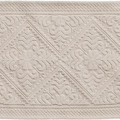 Autres linges de bain - Tapis Enzo Ciment 54 X 64 - MAISON VIVARAISE - SDE VIVARAISE WINKLER