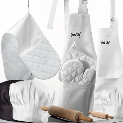Kitchen utensils - Chef Children's Chef Hat Blanc 27 X 26 - MAISON VIVARAISE - SDE VIVARAISE WINKLER
