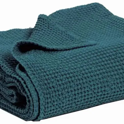 Bed linens - Maia Bed Throw Topaze 260 X 260 - MAISON VIVARAISE - SDE VIVARAISE WINKLER