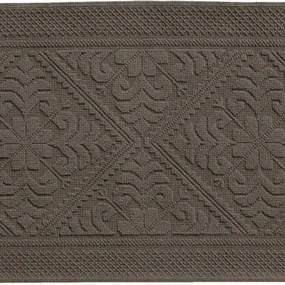 Autres linges de bain - Tapis Enzo Souris 54 X 110 - MAISON VIVARAISE - SDE VIVARAISE WINKLER