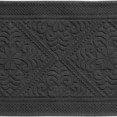 Other bath linens - Enzo Bath Mat Carbone 70 X 140 - MAISON VIVARAISE - SDE VIVARAISE WINKLER
