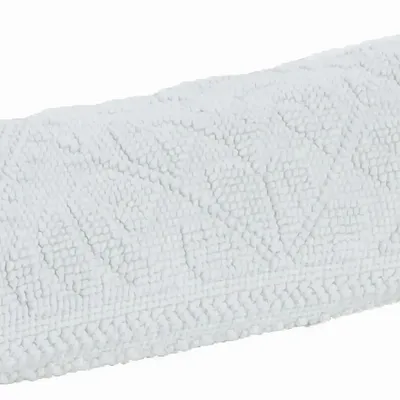 Autres linges de bain - Tapis Enzo Neige 70 X 140 - MAISON VIVARAISE - SDE VIVARAISE WINKLER