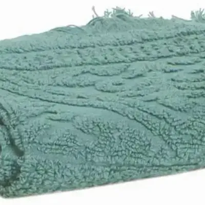 Serviettes de bain - Drap de Douche Zoe Vert de Gris 70 X 140 - MAISON VIVARAISE - SDE VIVARAISE WINKLER