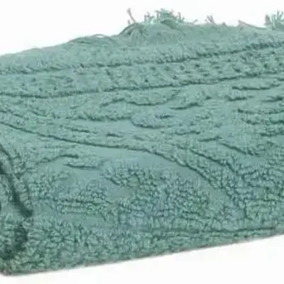 Serviettes de bain - Drap de Bain Zoe Vert de gris 100 x 180 - MAISON VIVARAISE - SDE VIVARAISE WINKLER