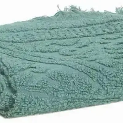 Bath towels - Zoé Bath Towel Vert de gris 50 X 100 - MAISON VIVARAISE - SDE VIVARAISE WINKLER