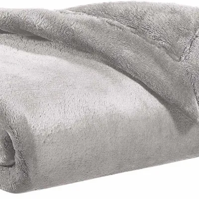 Throw blankets - Tender Throw Blanket Perle 150 X 200 - MAISON VIVARAISE - SDE VIVARAISE WINKLER