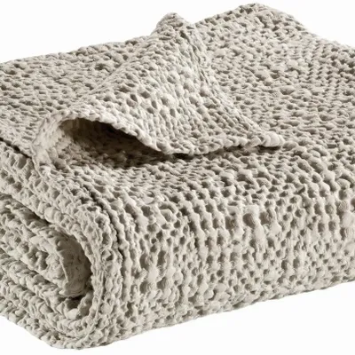 Bed linens - Tana Bed Throw Lin 240 X 260 - MAISON VIVARAISE - SDE VIVARAISE WINKLER