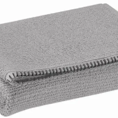 Bath towels - Guest Towel Bora Perle 30 X 50 - MAISON VIVARAISE - SDE VIVARAISE WINKLER