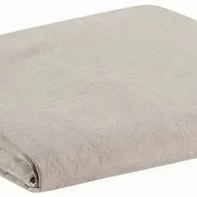 Bed linens - Zeff Fitted Sheet Naturel 140 X 190 X 30 - MAISON VIVARAISE - SDE VIVARAISE WINKLER