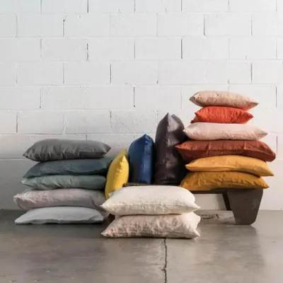 Bed linens - Zeff Pillowcase Naturel 65 X 65 - MAISON VIVARAISE - SDE VIVARAISE WINKLER
