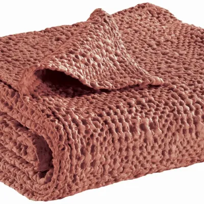 Plaids - Plaid Tana Blush 140 x 200 - MAISON VIVARAISE - SDE VIVARAISE WINKLER