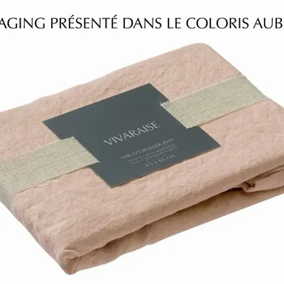 Bed linens - Zeff Pillowcase Vert de gris 50 X 75 - MAISON VIVARAISE - SDE VIVARAISE WINKLER