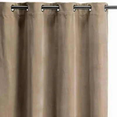 Curtains and window coverings - Elise Plain Curtain Ficelle 140 X 280 - MAISON VIVARAISE - SDE VIVARAISE WINKLER