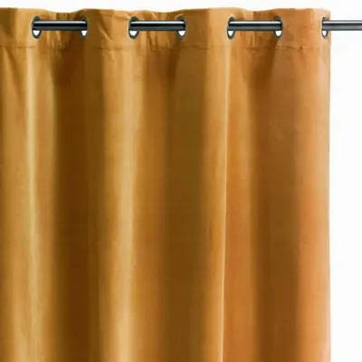 Curtains and window coverings - Elise Plain Curtain Maïs 140 X 280 - MAISON VIVARAISE - SDE VIVARAISE WINKLER