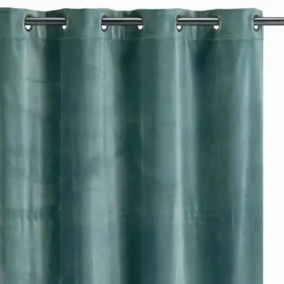 Curtains and window coverings - Elise Plain Curtain Vert de gris 140 X 280 - MAISON VIVARAISE - SDE VIVARAISE WINKLER