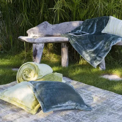 Cushions - Tender Cushion Encre 50 X 50 - MAISON VIVARAISE - SDE VIVARAISE WINKLER