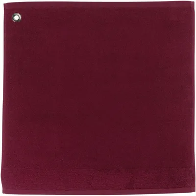 Ustensiles de cuisine - Essuie mains oeillet Curl Lie de vin 50 x 50 - MAISON VIVARAISE - SDE VIVARAISE WINKLER
