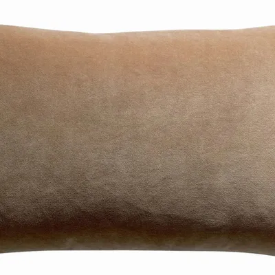 Cushions - Plain Cushion Elise Camel 30 X 50 - MAISON VIVARAISE - SDE VIVARAISE WINKLER