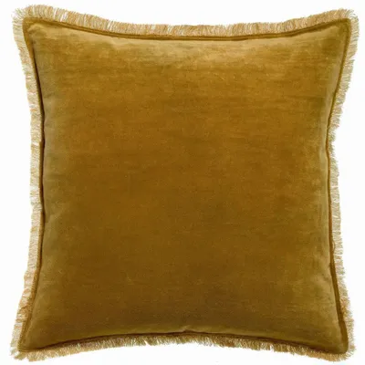 Coussins - Coussin uni Fara Bronze 45 x 45 - MAISON VIVARAISE - SDE VIVARAISE WINKLER