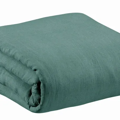 Bed linens - Zeff Duvet Cover Prusse 260 X 240 - MAISON VIVARAISE - SDE VIVARAISE WINKLER