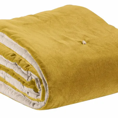Plaids - Edredon pompons Elise Mais 80 x 180 - MAISON VIVARAISE - SDE VIVARAISE WINKLER