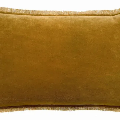 Cushions - Plain Cushion Fara Bronze 40 X 65 - MAISON VIVARAISE - SDE VIVARAISE WINKLER