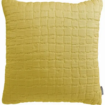 Cushions - Swami Cushion Curry 45 X 45 - MAISON VIVARAISE - SDE VIVARAISE WINKLER