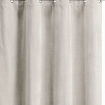 Rideaux et voilages - Rideau uni Elise Grège 140 x 280 - MAISON VIVARAISE - SDE VIVARAISE WINKLER