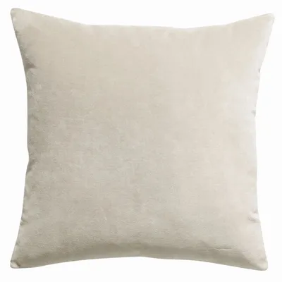 Coussins - Coussin uni Elise Grège 45 x 45 - MAISON VIVARAISE - SDE VIVARAISE WINKLER
