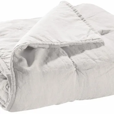 Bed linens - Zeff Bed Runner Craie 90 X 240 - MAISON VIVARAISE - SDE VIVARAISE WINKLER