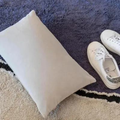 Cushions - Plain Cushion Elise Perle 30 X 50 - MAISON VIVARAISE - SDE VIVARAISE WINKLER